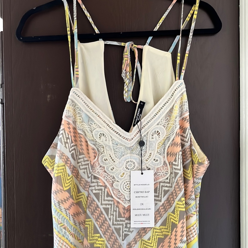 Point Zero Curvy summer maxi dress